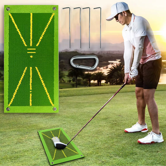 Alfombra De Golf Que Marca Tu Swing: Corrige Tu Golpe En Casa